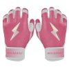 Bear Series Short Cuff Batting Gloves - Dusty Pink